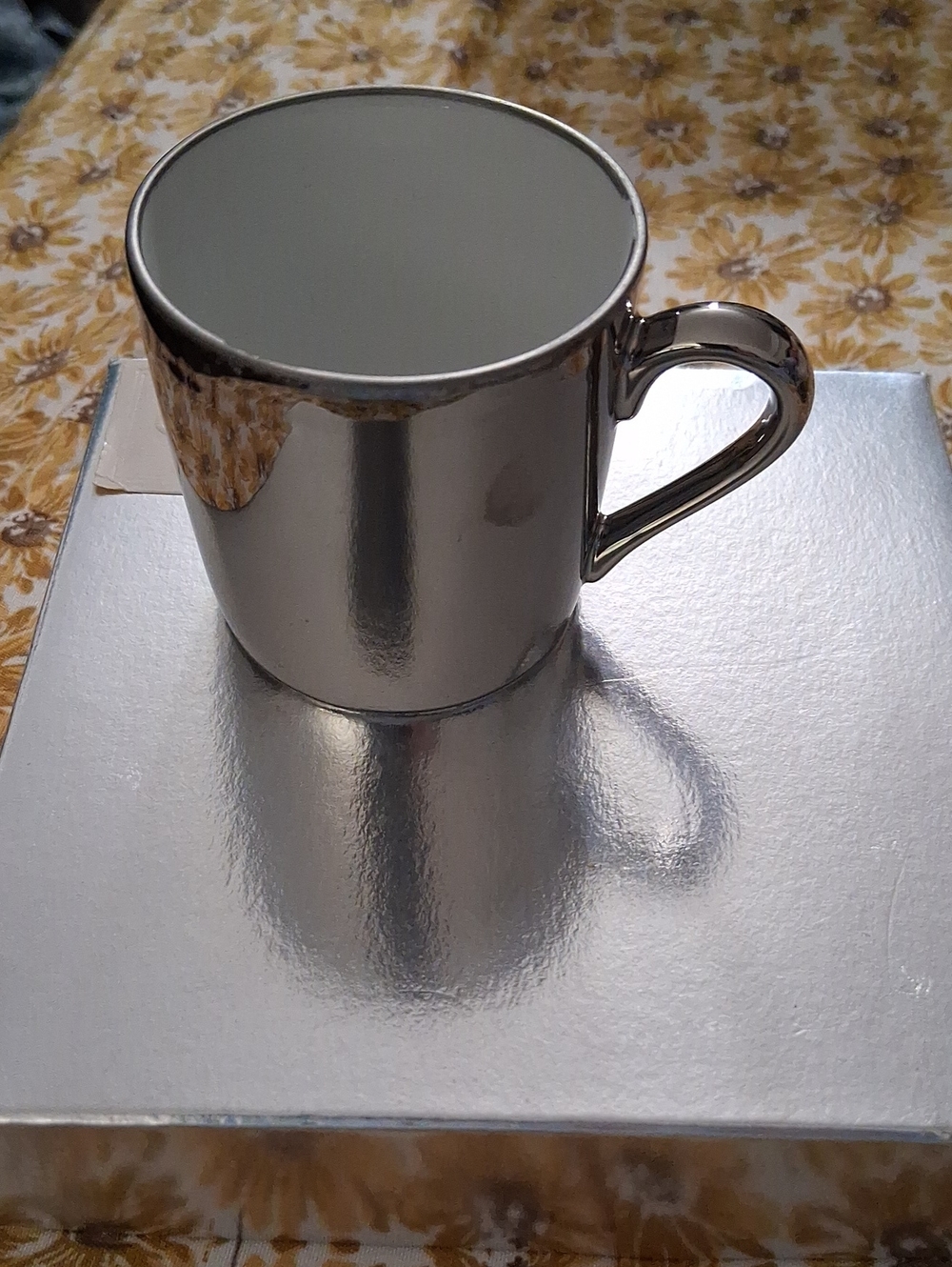 Georg Jensen Danish Artist Featuring 8 Demi Tasse And 4 Small Matching Saucers.